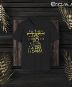 Pilot Star Wars Imperial Fighter Outline T-Shirt3