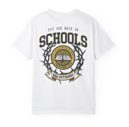 Put God Back In Schools Back T-Shirt