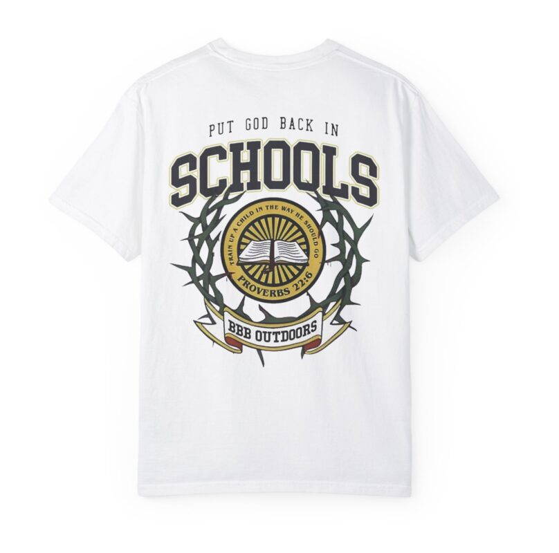 Put God Back In Schools Back T-Shirt