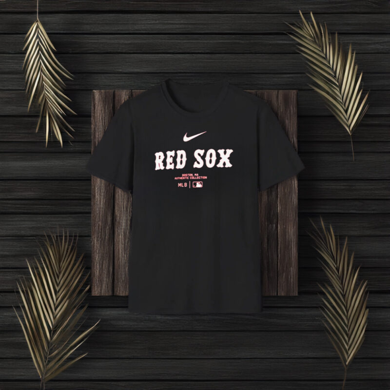 Red Sox Boston Ma Authentic Collection Mlb T-Shirt3