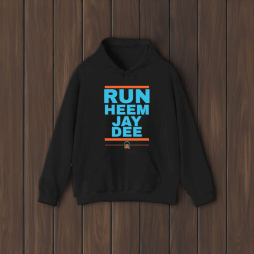 Run Heem Jay Dee Miami Dolphins T-Shirt2