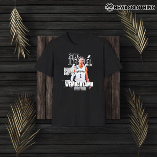 San Antonio Spurs No Draft Pick Victor Wembanyama T-Shirt3