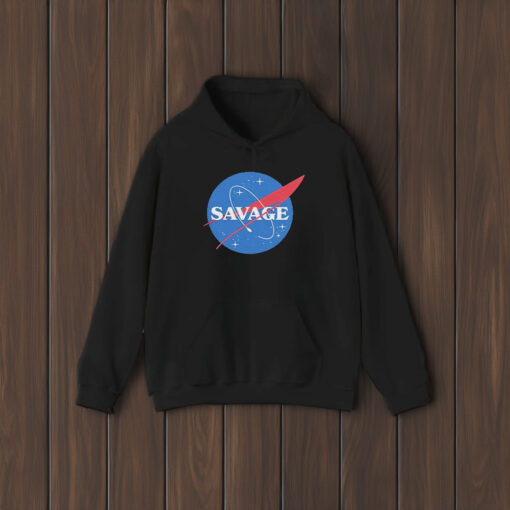 Savage Meatball Nasa Logo 2024 T-Shirt2