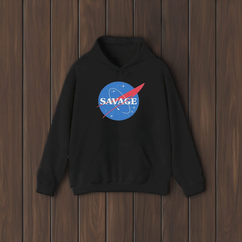 Savage Meatball Nasa Logo 2024 T-Shirt2