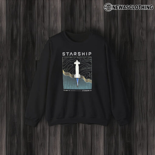 Starship Flight 4 Starbase Tx T-Shirt