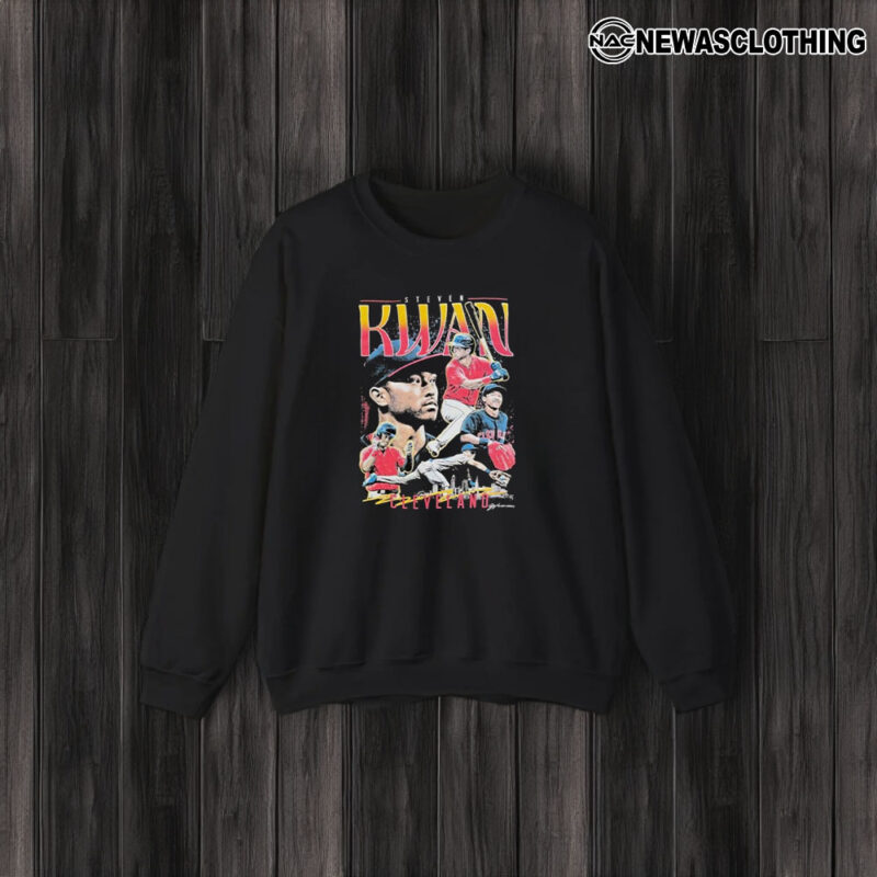 Steven Kwan Cleveland Signature T-Shirt3