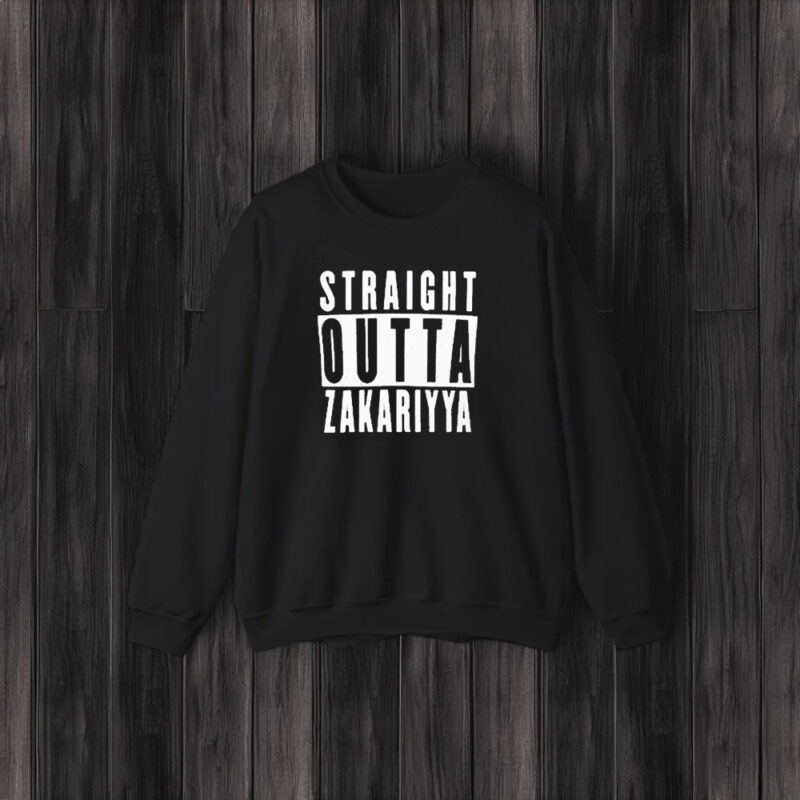 Straight Outta Zakariyya T-Shirt3