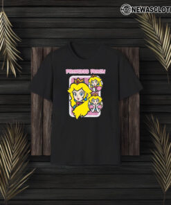 Super Mario Princess Peach Glitter Tee