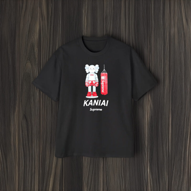 Supreme Kaniai Bearbrick Boxing T-Shirt1