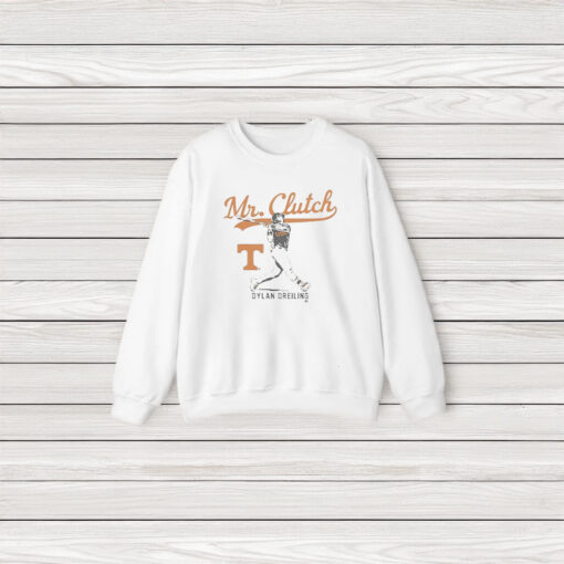 Tennessee Baseball Dylan Dreiling Mr Clutch T-Shirt3