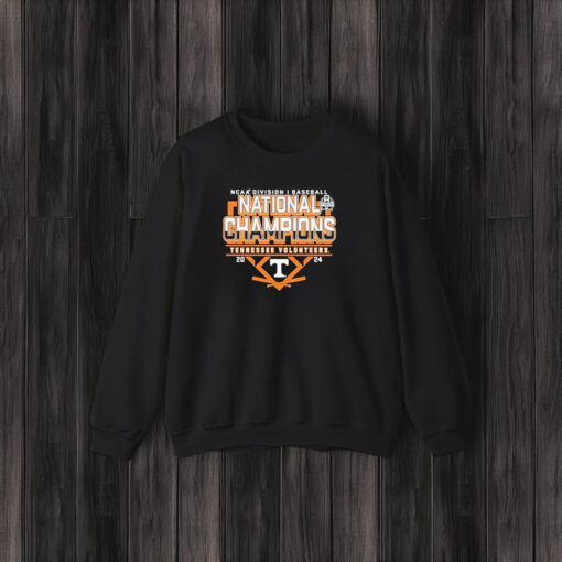 Tennessee Volunteers Youth 2024 Ncaa Men’s Baseball College World Series Champions Schedule T-Shirt3