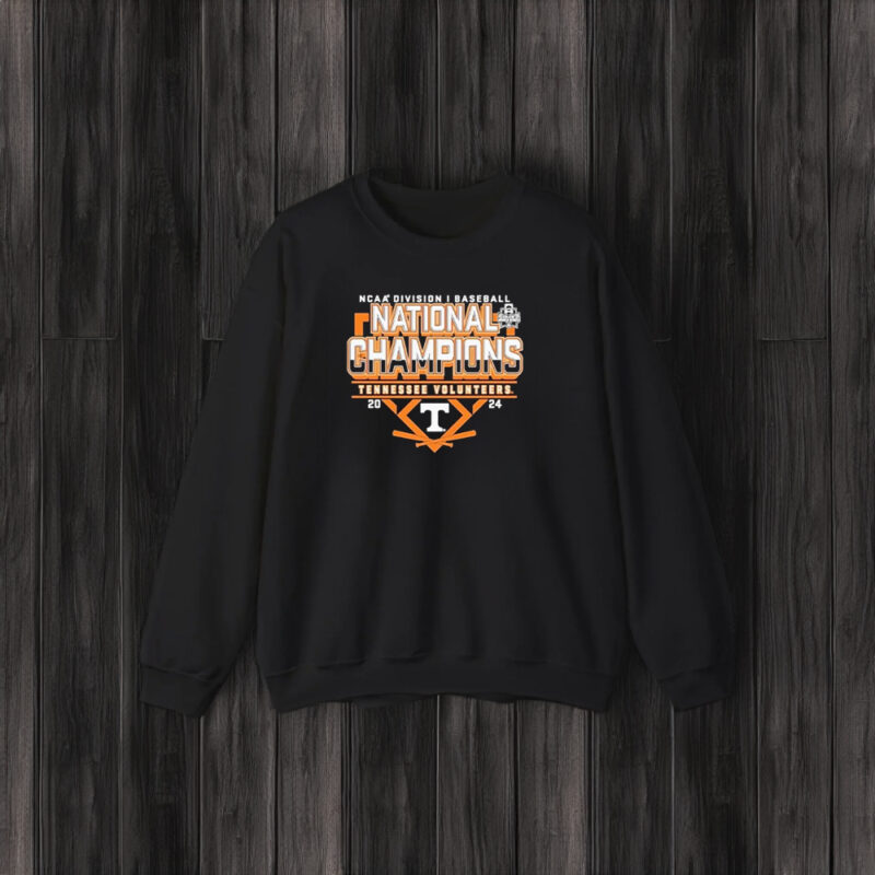 Tennessee Volunteers Youth 2024 Ncaa Men’s Baseball College World Series Champions Schedule T-Shirt3