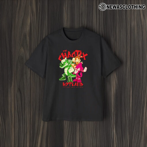 The Chaotix Hypland Vector The Crocodile Charmy Bee Espio The Chameleon T-Shirt2