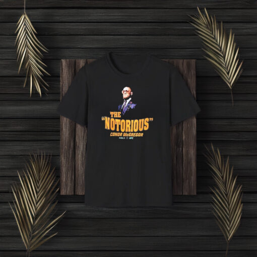 The Notorious Conor Mcgregor Assco Ufc T-Shirt3