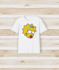 The Simpsons Maggie Angry Big Face T-Shirt