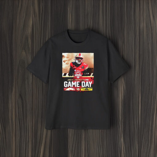 Ufl Championship 2024 June 16 4 00 Pm Ct On Fox Game Day T-Shirt1