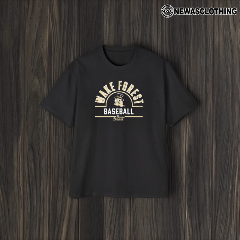 Wake Forest Demon Deacons Baseball T-Shirt1