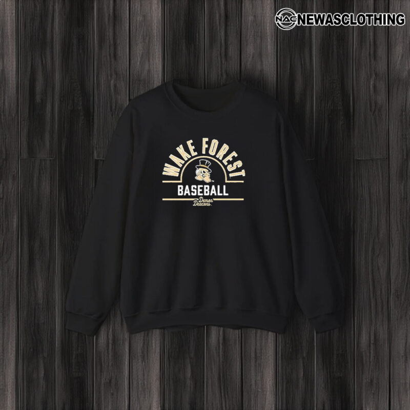 Wake Forest Demon Deacons Baseball T-Shirt3