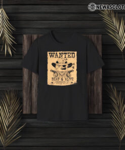 Wanted Dead & Alive Schrodinger’s Cat Reward $5,000 T-Shirt3