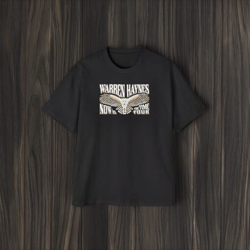 Warren Haynes Now Is The Time Tour T-Shirt1