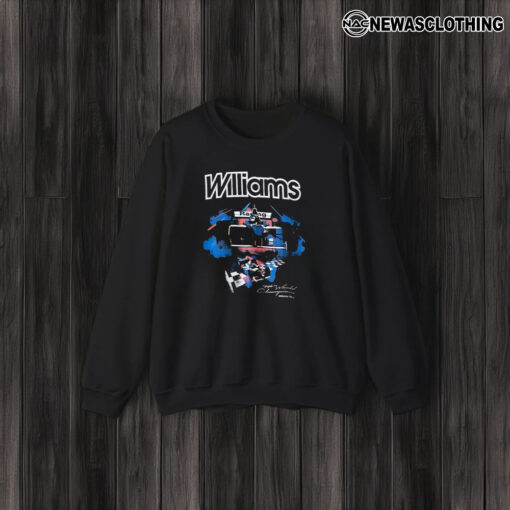 Williams Racing Vintage Inspired Champion Fw18 1996 T-Shirt3