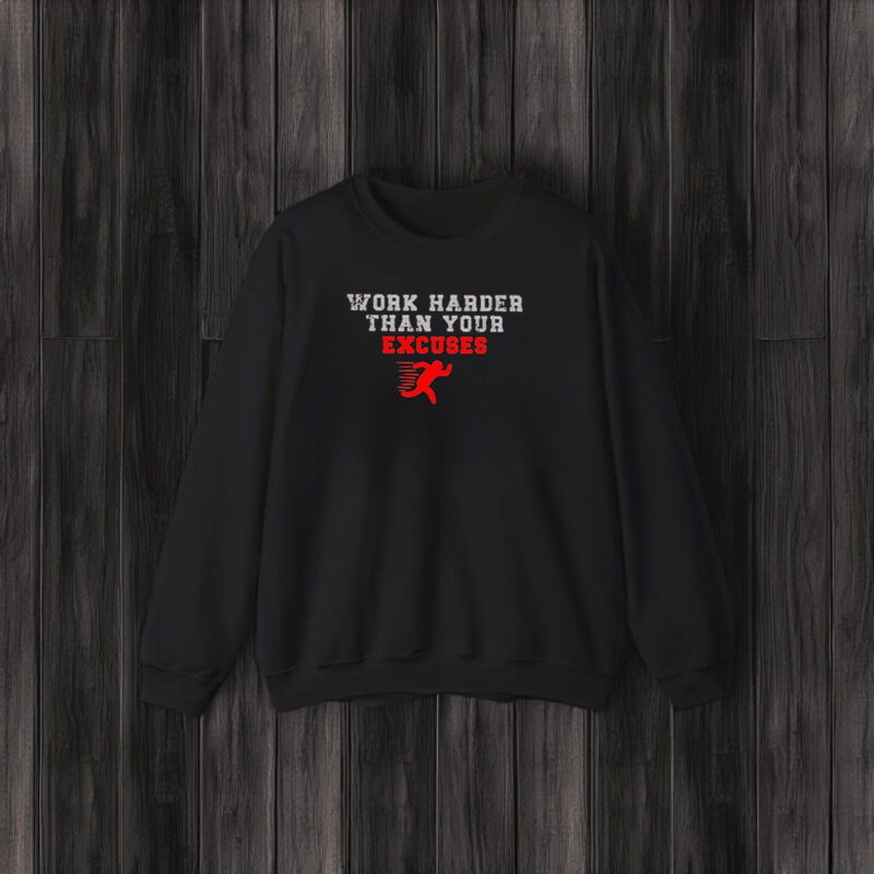 Work Harder Than Your Excuses Runner T-Shirt