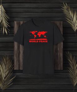 World Peace Map Elon Musk T-Shirt3