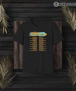 Wrestling Summer Open Tour 2024 Schedule T-Shirt