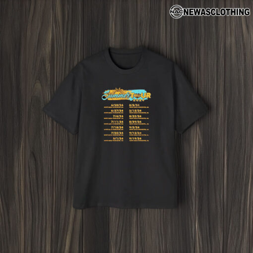 Wrestling Summer Open Tour 2024 Schedule T-Shirt1