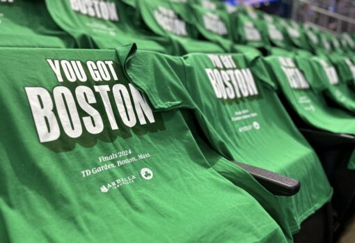 You got Boston shirts