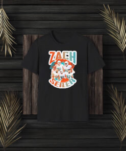 Zach Sieler Miami Dolphins Player T-Shirt