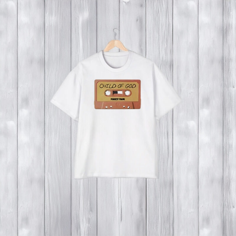 2024 Forrest Frank Child Of God Cassette Tan T-Shirt2