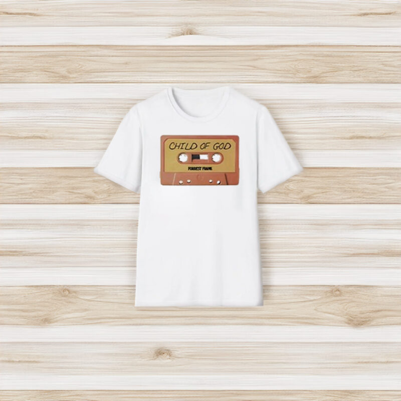 2024 Forrest Frank Child Of God Cassette Tan T-Shirt3