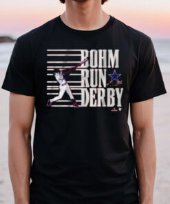 Alec Bohm Run Derby T-Shirt3