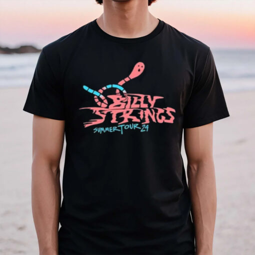 Billy Strings Pink Worms 2024 T-Shirt2