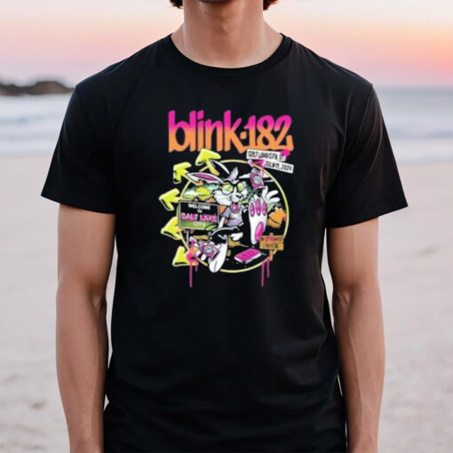 Blink-182 Salt Lake City, Ut 2024 T-Shirt2