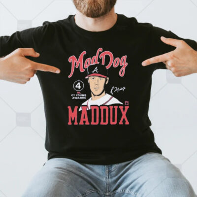 Braves Greg Maddux Signature T-Shirt3