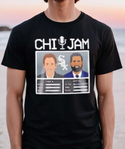 Chi Jam Chuck Garfien And Ozzie Guillen Chicago White Sox Baseball T-Shirt2