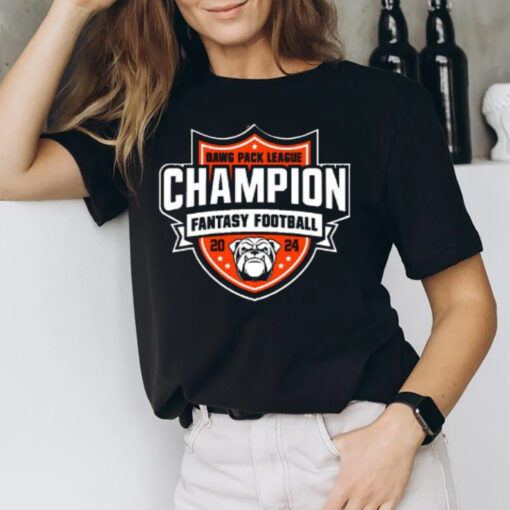 Dawg Pack League Champion Fantasy Football 2024 T-Shirt2