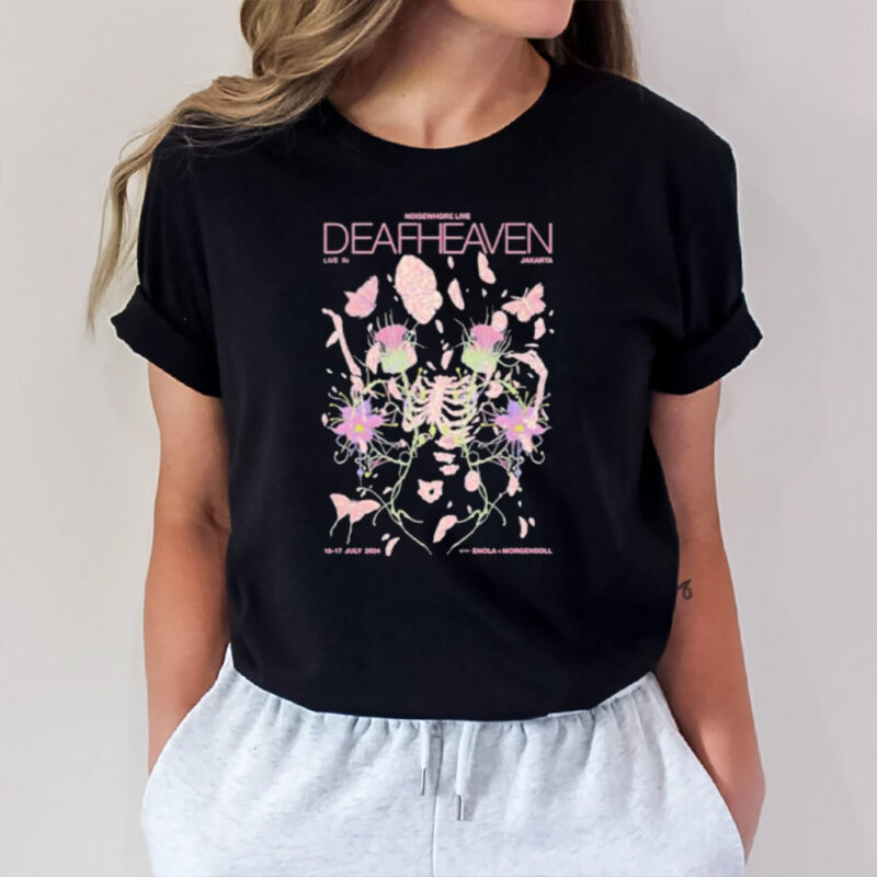 Deafheaven Bali United Studio West Jakarta July 17 2024 T-Shirt2