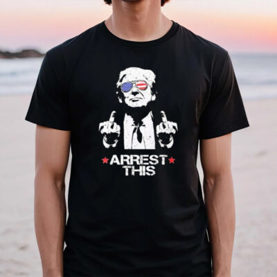 Donald Trump Arrest Funny Elections 2024 T-Shirt2