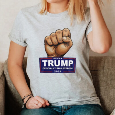 Donald Trump Assassination 2024 Maga Bulletproof Trump Fight Hand Make America Great Again T-Shirt2