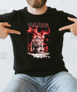 Dropped via PSG Paris Tiger Thunder T-Shirt3