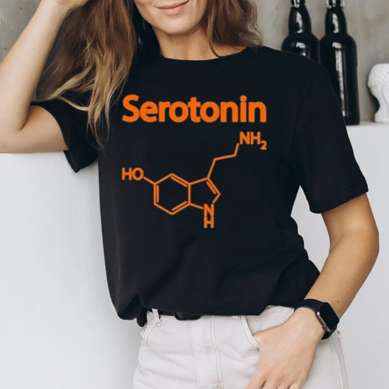 Endra Serotonin Molecule T-Shirt2