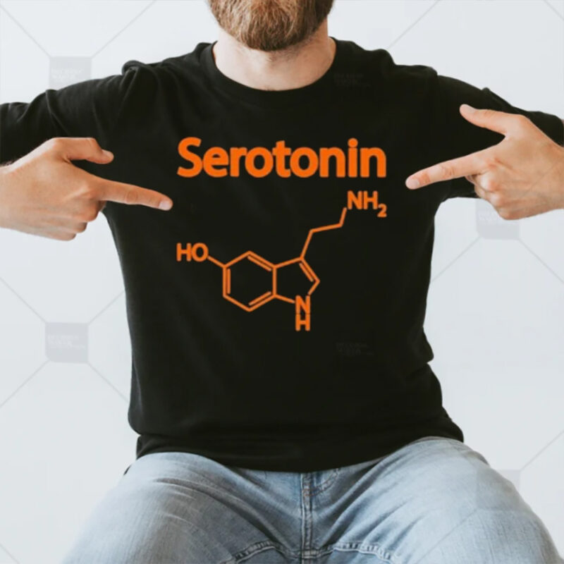 Endra Serotonin Molecule T-Shirt3