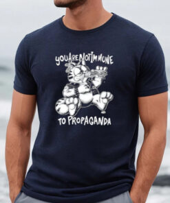 Garfield You Are Not Immune To Propaganda T-Shirt1