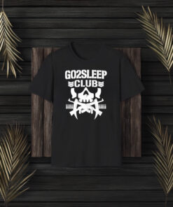 Go 2 Sleep Club Gun And Skull Logo 2024 T-Shirt