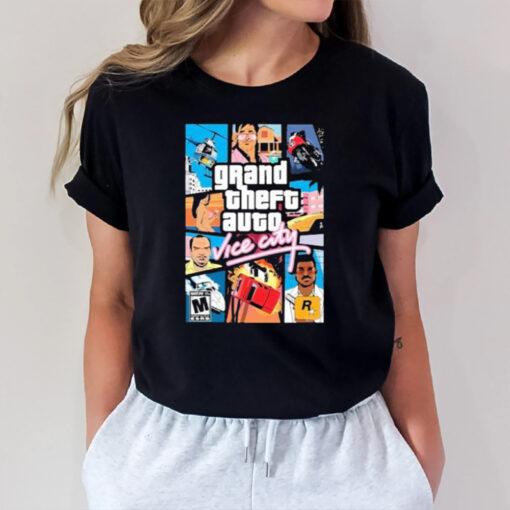 Grand Theft Auto Vice City Games T-Shirt2