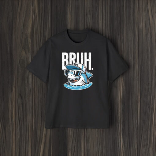 Great White Bruh Cool Shark T-Shirt2