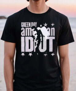 Green Day American Idiot Angel Stars T-Shirt2